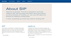Desktop Screenshot of aboutsip.com